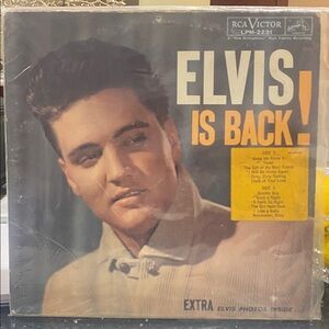 Elvis Is Back Record